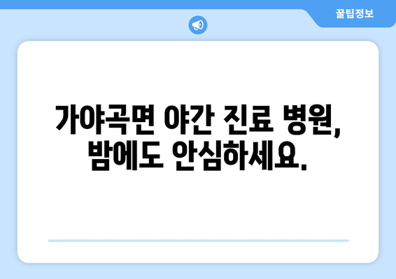 충청남도 논산시 가야곡면 일요일 휴일 공휴일 야간 진료병원 리스트